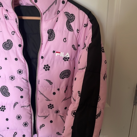 Fila Puffer Jacket REVERSIBLE - Picture 5 of 6